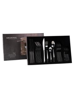 סט סכו''ם יוקרתי 24 חלקים Arcosteel Evelyn