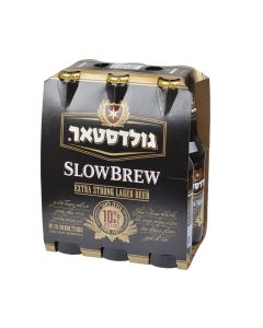 שישיית גולדסטאר 10% סלואו בראו 330 מ"ל
