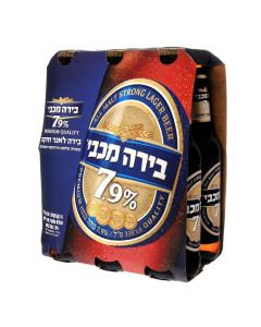 שישיית מכבי 7.9% בקבוק 330 מ"ל